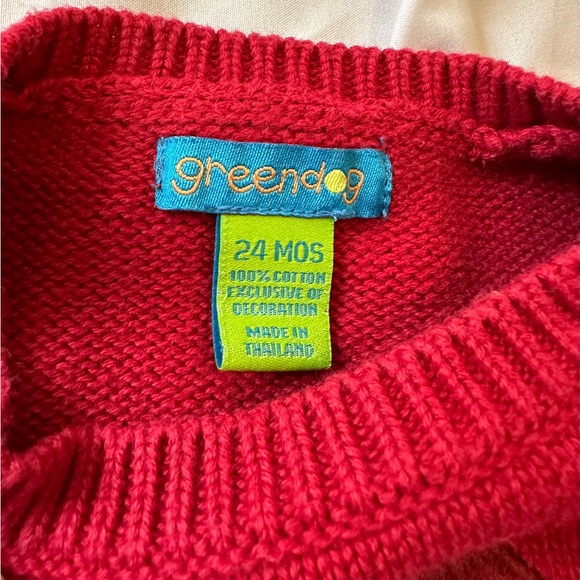 Greendog Teddy bear Christmas sweater - Picture 4 of 6
